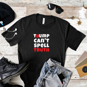 Anti trump student protest slogan red black T-Shirt