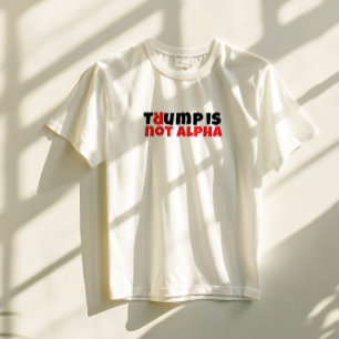 Anti Trump student protest slogan red elegant Tri-Blend Shirt