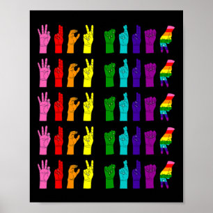 Anti Trump Subtle Sign Language Asl Lgbtq Pride 20