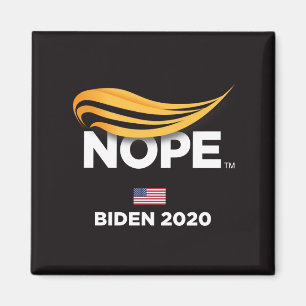 Anti Trump, Trump Nope, Biden 2020 Magnet