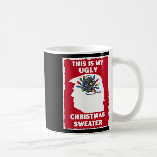 Anti-trump Ugly Christmas Sweater Funny Sarcastic Coffee Mug