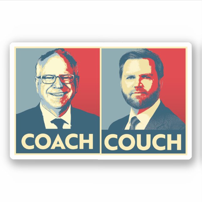Anti Trump Vance - Coach vs. Couch (Front)