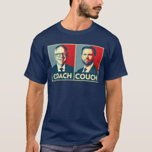 Anti Trump Vance - Coach vs. Couch T-Shirt