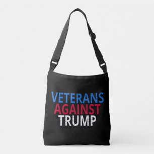 Anti-Trump - Veterans Against Trump Crossbody Bag