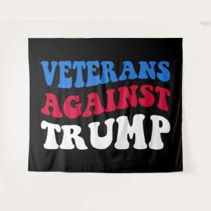 Anti-Trump - Veterans Against Trump II Tapestry