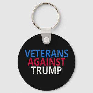 Anti-Trump - Veterans Against Trump Key Ring
