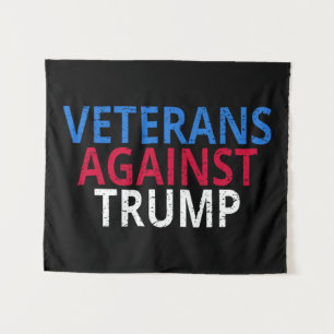 Anti-Trump - Veterans Against Trump Tapestry