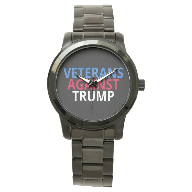 Anti-Trump - Veterans Against Trump Watch (Front)
