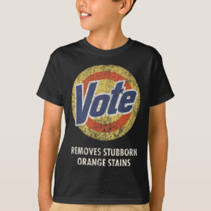 Anti-Trump Vote Detergent Fun Vintage T-Shirt