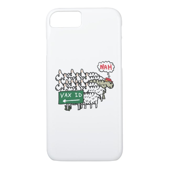 Anti Vaccine ID Passport Case-Mate iPhone Case (Back)