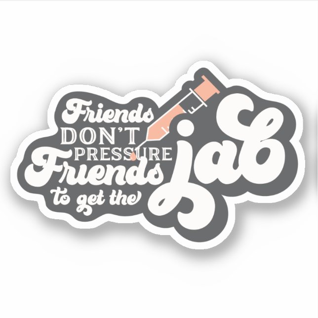 Anti Vaccine Mandate Sticker (Front)