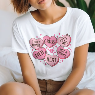 Anti Valentine Candy Hearts T-shirt