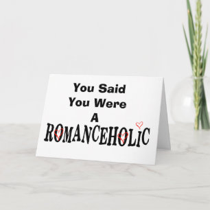 Anti-Valentine's Day Card  Romanceholic