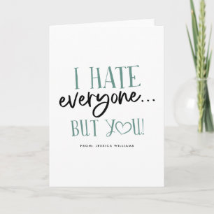 Anti-Valentine's Day Cards