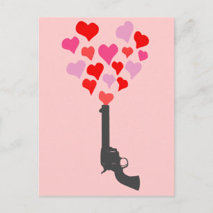 Anti-Valentine's Day Holiday Postcard