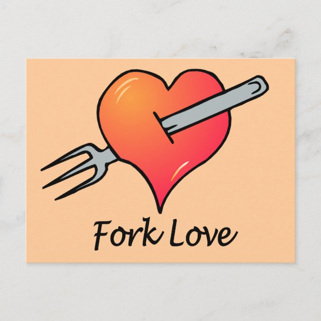 Anti-Valentine's Day Holiday Postcard (Front)