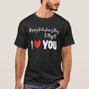 Anti Valentine's Day  Valentines Heart Lonely Day  T-Shirt