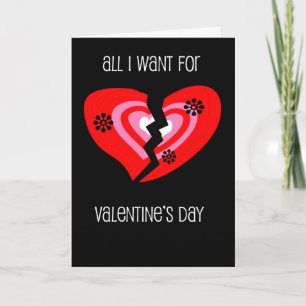 Anti-Valentines Divorce Holiday Card