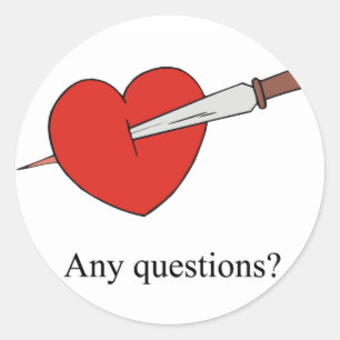 Anti Valentines Stickers