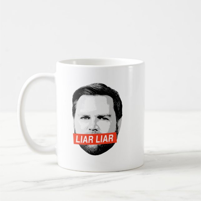 Anti Vance - Liar Liar Coffee Mug (Left)