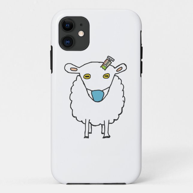 Anti Vax Sheep Vaccination Case-Mate iPhone Case (Back)