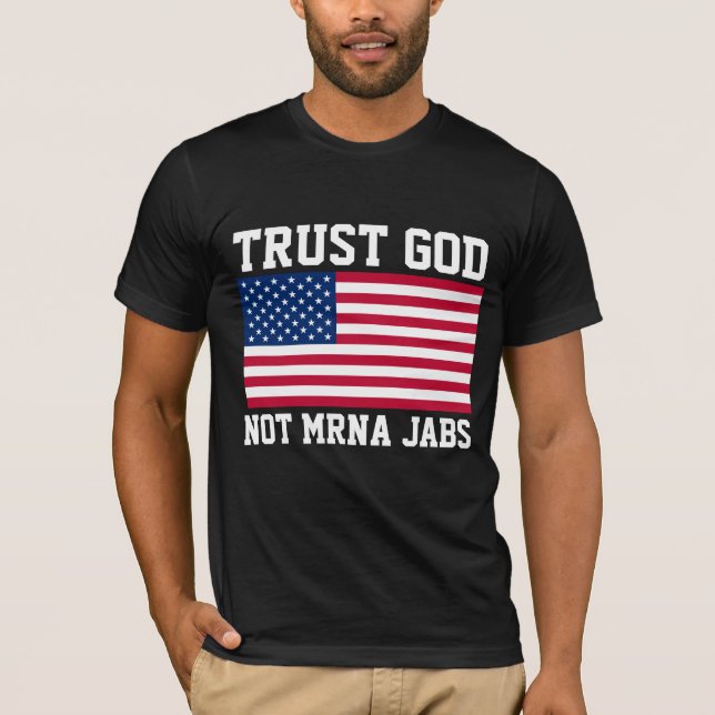 ANTI-VAX TRUST GOD T-SHIRTS (Front)