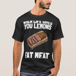 Anti Vegan Carnivore Meat Eater Keto Diet 4 T-Shirt