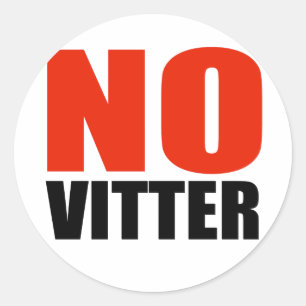 ANTI-VITTER CLASSIC ROUND STICKER