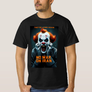 Anti War No War On Iran Tee