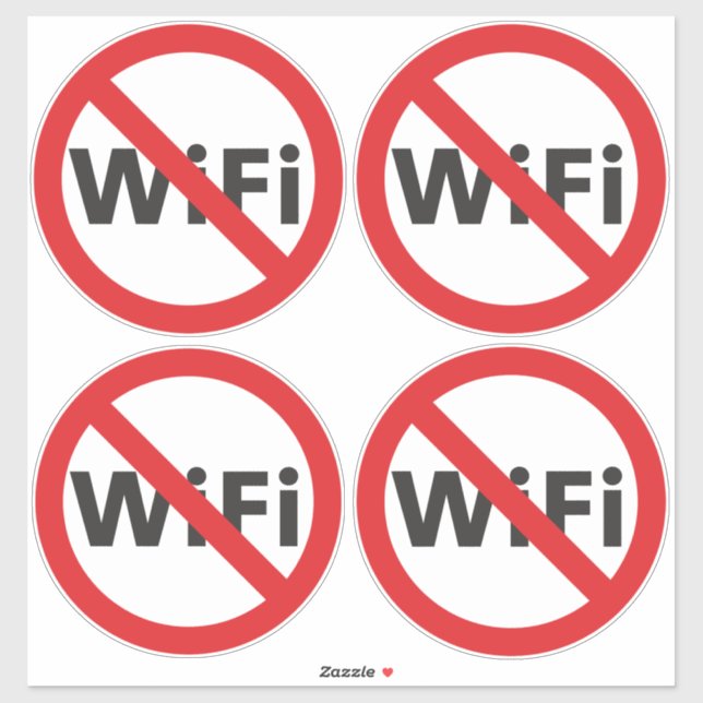 Anti-Wi-Fi vinyl sticker (Sheet)