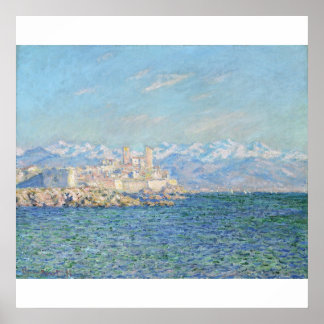 Antibes, Afternoon Effect (1888) Canvas Print
