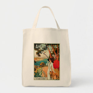 Antibes Cote D'Azur Tote Bag