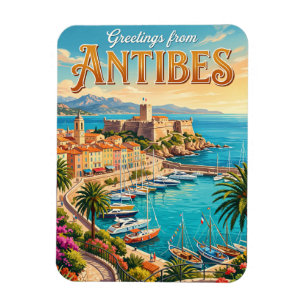 Antibes France Magnet