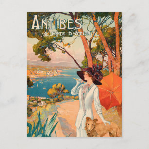 Antibes, France Postcard