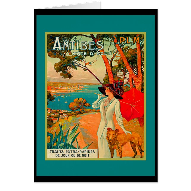 Antibes France Vintage Poster (Front)