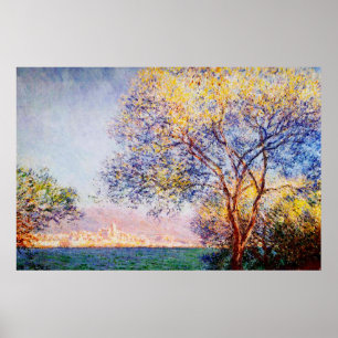 Antibes in the morning,1888 poster