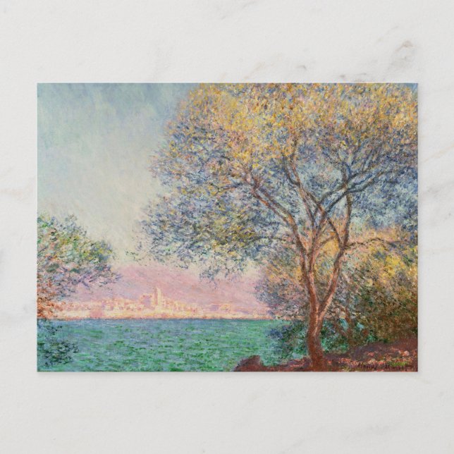 Antibes in the Morning Postcard (Front)