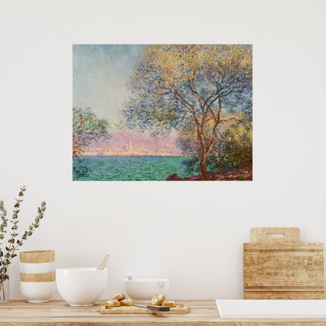 Antibes in the Morning  Poster (Kitchen)