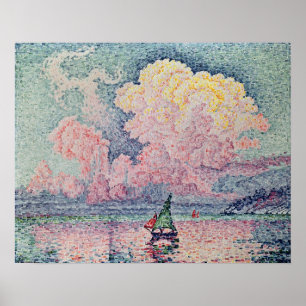 Antibes, the Pink Cloud, 1916 Poster