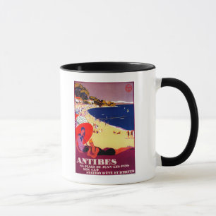Antibes Vintage PosterEurope Mug