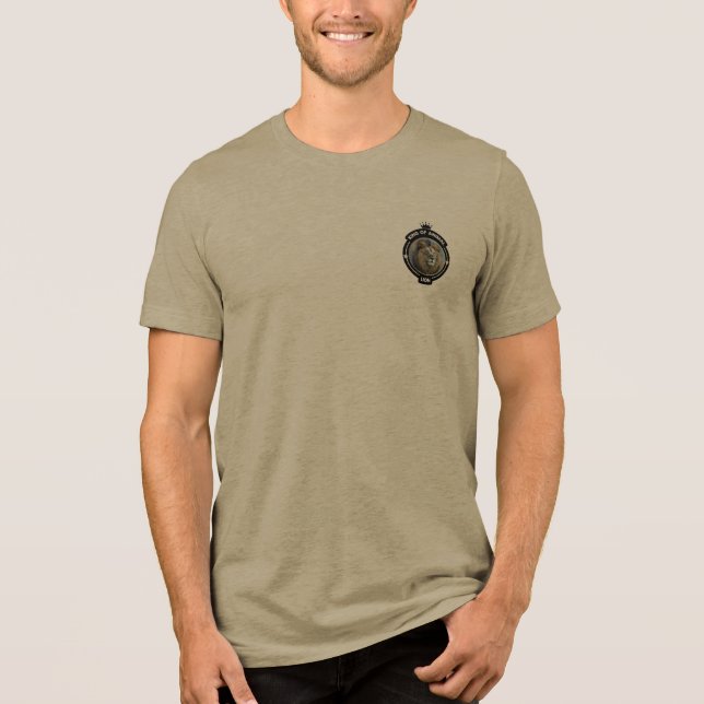 Antic Mushroom  Tri-Blend Shirt (Front)