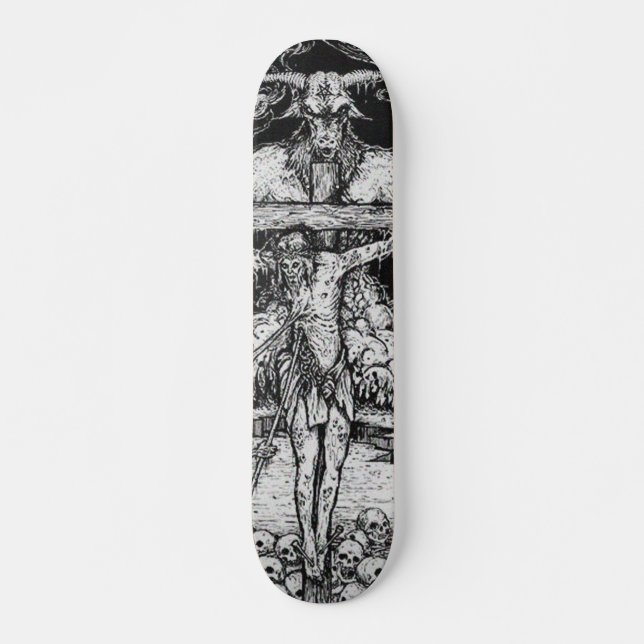 Antichrist Dark Underground Popsicle Deck Skateboard (Front)
