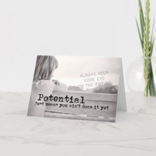 ANTICIPATION Greeting Card