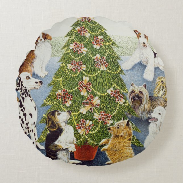 Anticipation Round Cushion (Front)