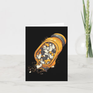 Antidepressant Cat Pill Bottle – Mental Health S D Card