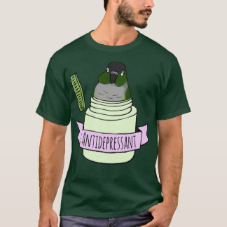 Antidepressant green cheeked conure T-Shirt