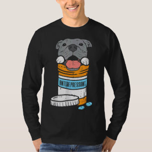 Antidepressant Pitbull Funny Dog T-Shirt