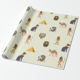 Antient Egypt History Wrapping Paper