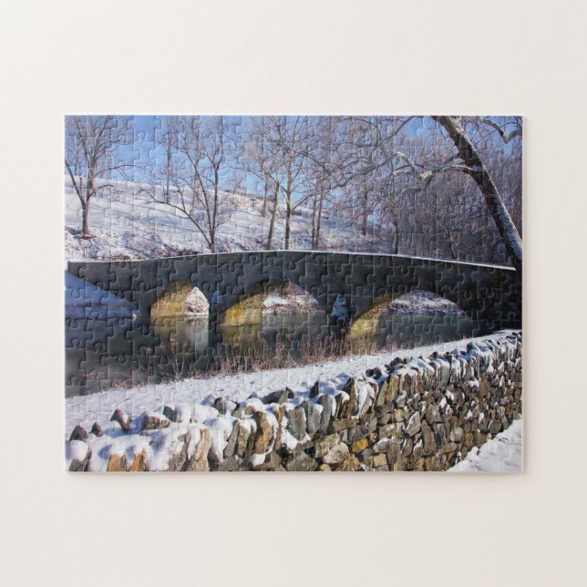 Antietam Burnside Bridge Maryland. Jigsaw Puzzle (Horizontal)