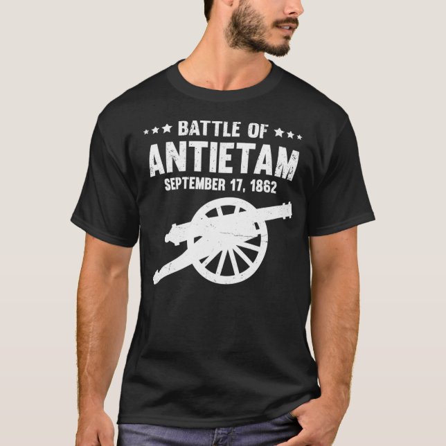 Antietam Civil War Battlefield Battle of T-Shirt (Front)